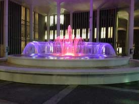 McBain Electric - SUNY Fountain Lighting