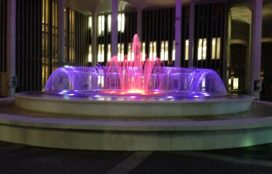 McBain Electric - SUNY Quad Fountain Lighting