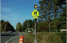Harold R Clune - LED Beacon School Crossing Sign