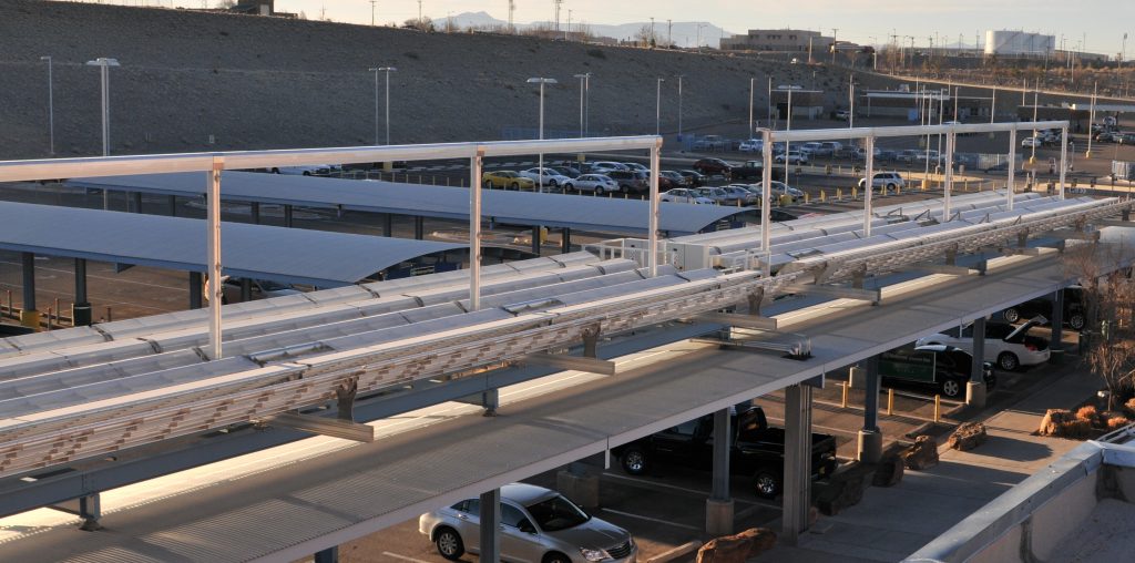 Airport Solar panels - B&D Industries, Inc.